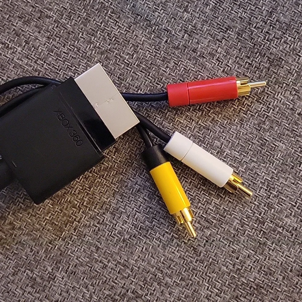 2/$15 Official Microsoft Xbox 360 Audio Video AV Wire